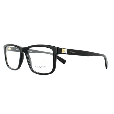 mens versace frames for glasses|Versace men's prescription eyeglasses.